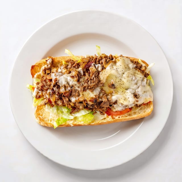 Italian Cheesesteak Sub.