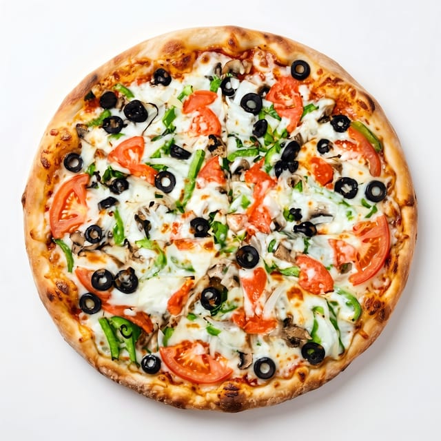 Mikie's Veggie Pizza.