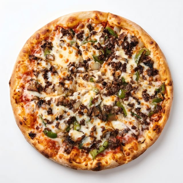 Steak Specialty Pizza.