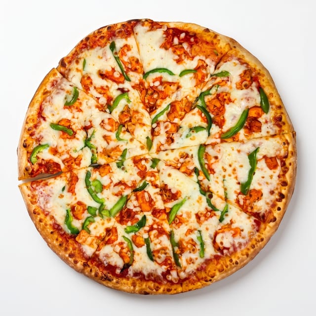 Buffalo Chicken Pizza.